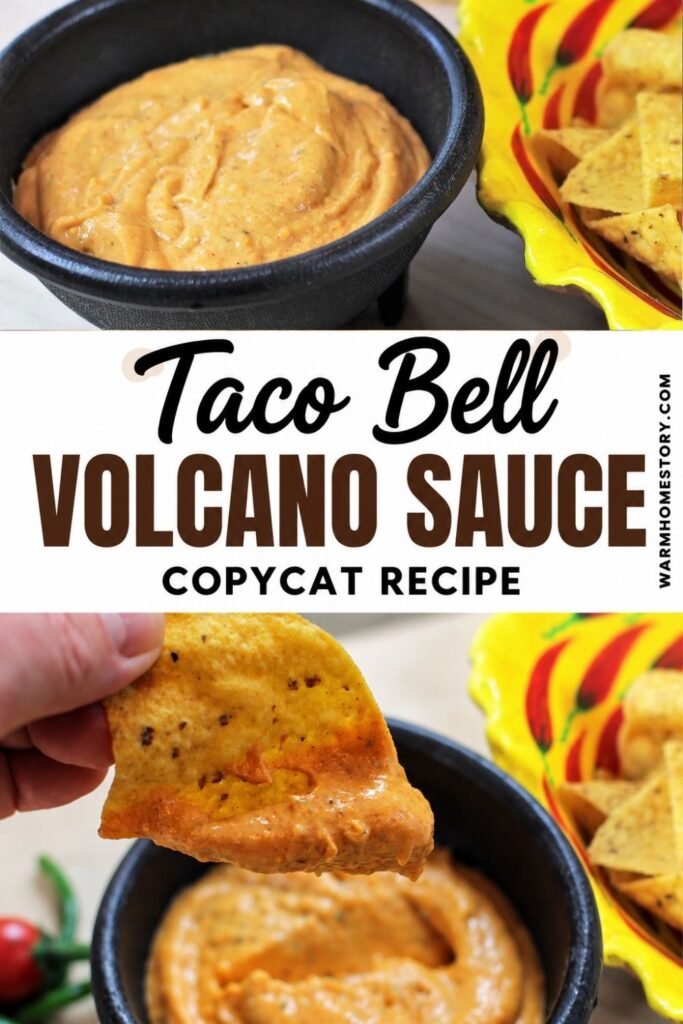 Taco Bell Volcano Sauce