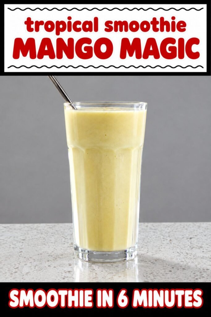 Tropical Smoothie Mango Magic
